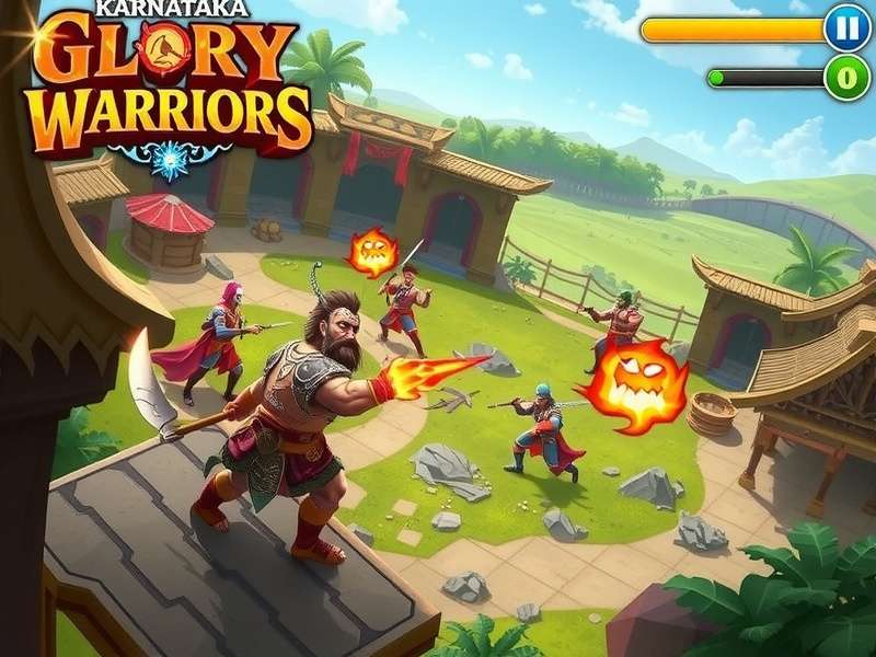 Karnataka Glory Warriors Battle Scene